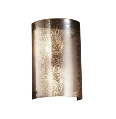 Justice Design Group Fusion Finials Dark Bronze 8" 2-Light Wall Sconce - Image 1 of 4