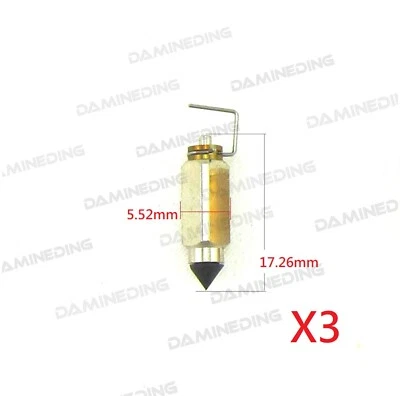 3 piezas Válvula de aguja de carburador SR500 TT500 XT500 78-81 pieza de reconstrucción Foto 1 de 4