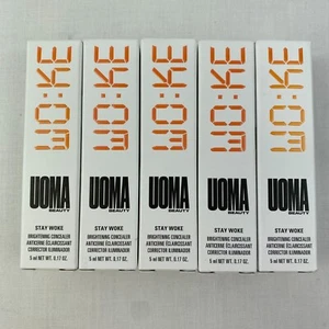 UOMA Beauty Stay WOKE Brightening Concealer 5 ml 0.17 oz Brown Sugar T4 LOT B53 - Picture 1 of 9