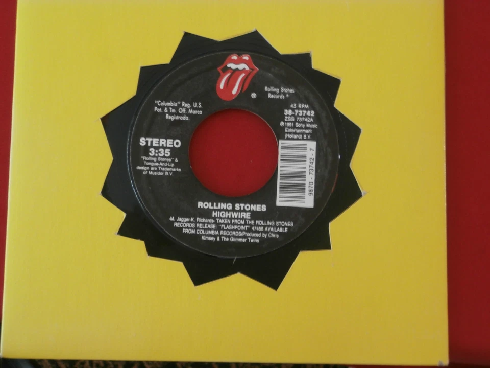 ROLLING STONES~HIGHWIRE~ UNPLAYED COPY~ 2000 LIGHT YEARS FROM HOME~ ~ROCK - Image 1 of 1