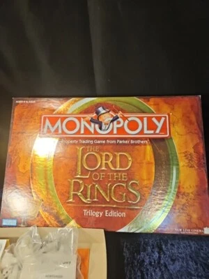 Monopoly The Lord of the Rings Trilogy Edition Complete!  - Image 1 of 4
