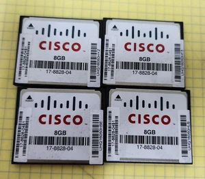 4 tarjetas CF Cisco 17-8828-04 N7K-CPF-8GB 8GB - Imagen 1 de 1