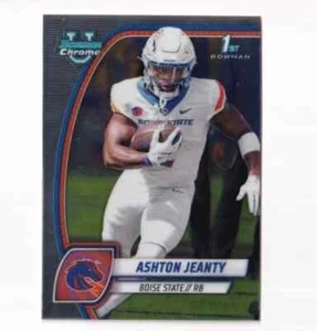 !!!     ASHTON JEANTY  BOWMAN CHROME  FOOTBALL ROOKIE CARD $$ - Picture 1 of 1