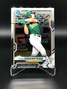 Tyler Soderstrom 2021 Bowman Chrome Prospects BCP-217 Athletics - Free Shipping - Picture 1 of 2