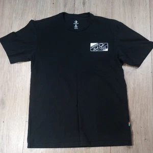 Converse Chuck Taylor Graphic T Shirt Sz Small Short Sleeve Black Used Crew Neck - Picture 1 of 8
