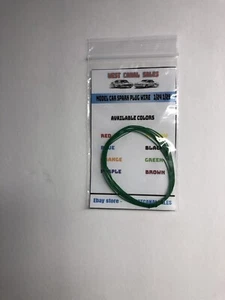 5 Feet Green Spark Plug Wire For 1/24 1/25 Scale Model Car - Picture 1 of 1