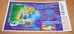 KINDER S51 S-51 MAGICSPORT BPZ VARIANTE (FR) FRANCE - Photo 1/1