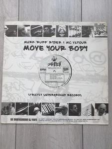 * Mark "Ruff" Ryder & MC Vapour ‎– MOVE YOUR BODY  12" vinyl UK GARAGE UKG 2000 - Picture 1 of 20