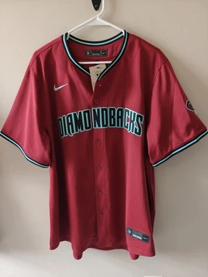 MLB Arizona Diamondbacks Dbacks Red Alternate Nike Limited Jersey Size XL  - Image 1 of 4