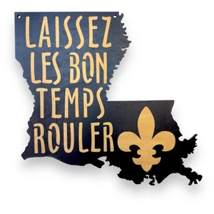Letrero - Letrero Laissez les bons temps rouler - Imagen 1 de 18