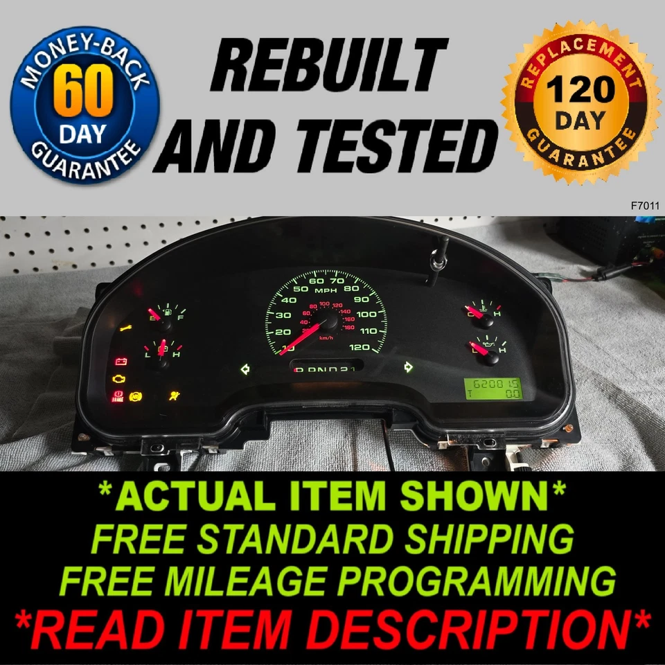 2004-2006 Ford F-150 XL / STX Gauge Cluster - Image 1 of 4