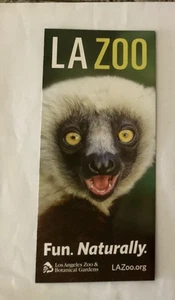Los Angeles Zoo 2018 Map Brochure Guide E10 - Picture 1 of 3
