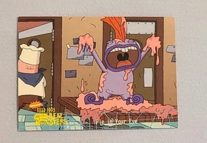 Fleer Ultra: ¡¡Aaahh!! Tarjeta coleccionable Real Monsters "PIE IN YOUR EYE" #76 - Imagen 1 de 2