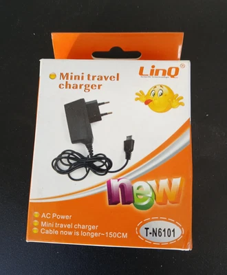 Caricabatteria Alimentatore Per Nokia 6101 N71 N70 N75 N95 Linq T-N6101 - Immagine 1 di 2