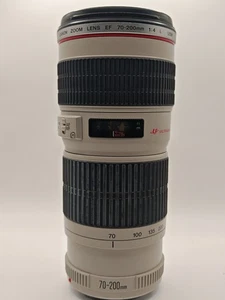 CANON EF 70-200mm 1:4 L USM LENS - E F f/4.0L 70-200 mm - Picture 1 of 5