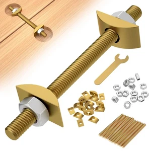 Dolenor Countertop Joint Connectors,Counter Top Fasteners Bolt,Butcher Block ... - Picture 1 of 7