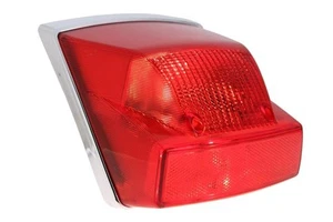 SIEM FANALE POSTERIORE STOP CROMATO PIAGGIO VESPA PX PE 125 150 200  - Imagen 1 de 2