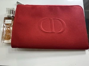 Dior Makeup Bag With Miss Dior Rolling Oil Perfume - Picture 1 of 2