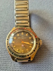 Military Watch Wostok Komandirskie USSR Vostok Mechanical SERVICED Soviet Army ⭐ - Picture 1 of 12