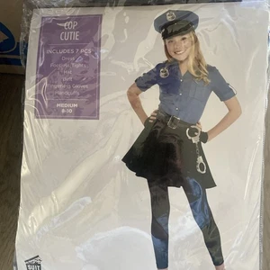 Costume poliziotto bambina taglia media - Foto 1 di 5