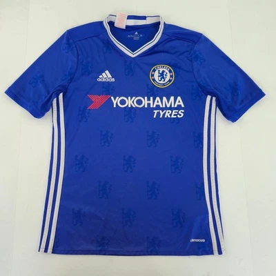 Camiseta de Fútbol Chelsea 15-16 Años Azul Niños Poliéster Climacool 2016-17 Hogar Foto 1 de 4