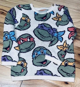 Nickelodeon Ninja Turtles Sweater Size 6/9month - Picture 1 of 3