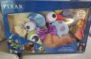 Disguise Disney Pixar Ear Headband Set, 4 Piece Monsters Incredibles - Picture 1 of 2