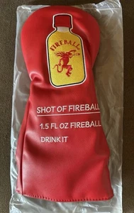 Fireball Cinnamon Whiskey - Cubierta para la cabeza del conductor del club de golf - Imagen 1 de 2
