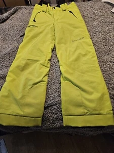 Spyder Propulsion limette Snowboardhose mit Hosenträgern Größe 12 exzellenter Zustand Cept für 1 - Bild 1 von 8