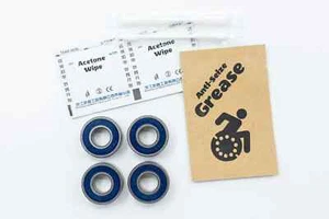 Gabel Rollstuhllager 1616 ABEC-5 1-1/8" x 1/2" x 3/8" (4er Pack) - Bild 1 von 2