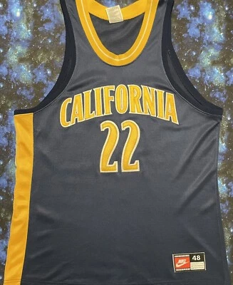 Authentic Vintage Nike California Bears Ed Gray Basketball Jersey - Image 1 of 4