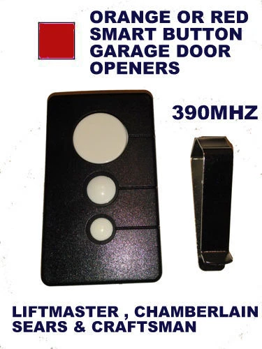 Mando a distancia de 3 botones para abridor de puerta de garaje Craftsman HBW1255 139,53681B 390 MHz Foto 1 de 1