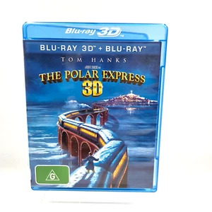 The Polar Express Presented in 3D Blu-Ray G Tom Hanks NICE CONDITION - Foto 1 di 3