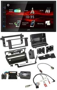 JVC USB Bluetooth Lenkrad DAB 2DIN Autoradio für BMW 3-er E46 2001-2006 1 Schalt - Bild 1 von 11