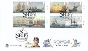 (137288) Royal Navy Ships Traffic Light GB Stuart FDC Portsmouth 2019 - Picture 1 of 1