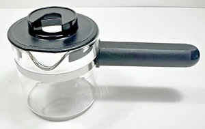 Krups II Caffe Duomo Type 985 Replacement Espresso Carafe with Lid Black - Picture 1 of 7