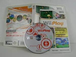 Nintendo Wii Game: Wii Play with Manual A++ Condition Disc! - Picture 1 of 2