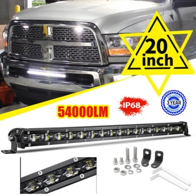 20" LED Light Bar Spot Combo For 2003-2018 Dodge Ram 2500/3500 Lower Bumper 22'' - Image 1 of 4