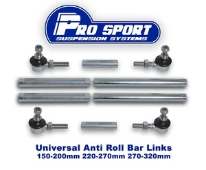 BMW E36 E46 E90 E91 E92 E93 ADJUSTABLE ANTI ROLL BAR DROP LINK KIT - FRONT - Picture 1 of 5