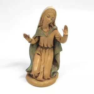 Statuina Natività Vergine Maria 4 1/4" Deposizione Italia Natale Vintage - Foto 1 di 8