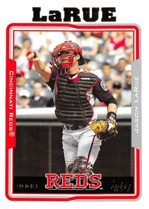 2005 Topps #9 Jason LaRue Reds NM-MT 