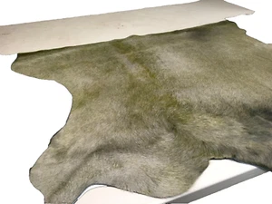 Cowhide leather hair on. 31 Square feet first Quality made in Italy. - Picture 1 of 8
