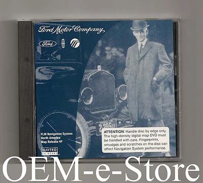 Ford Lincoln Mercury Navigation DVD Map 4P >Read Compatible Vehicles List inside - Image 1 of 4