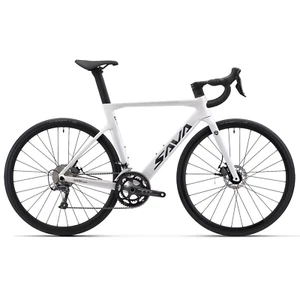 SAVA Carbon Fiber Racing Road Bicycle Integrated Handlebar SHIMANO 18-Speed - Picture 1 of 14