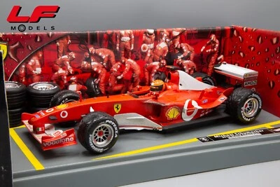 1:18 Ferrari F2003-GA 2003 World Champion Michael Schumacher - HotWheels - Immagine 1 di 4