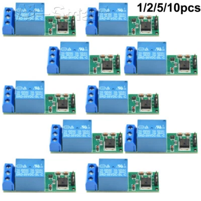 1-10x Flip-Flop Latch Relay Bistable Self-locking Low Pulse Trigger Relay Module - Image 1 of 4