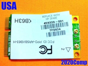 **TESTATO** HP DV6000 DV9000 DV9500 DV9700 Scheda Wireless WiFi = 459339-001 - Foto 1 di 1
