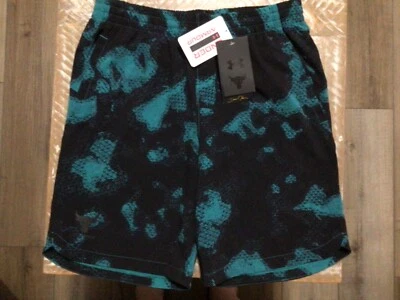 NEW Under Armour Boys YOUTH Project Rock UA Woven Shorts Size YL 1379006 - Image 1 of 3