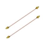 POBADY 2PCS SMA Antenna Extension Cable SMA Female Pigtail Cable WLAN Antenna...