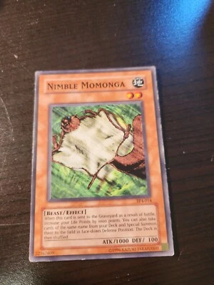 Nimble Momonga - TP4-014 - Common VLP Tournament Pack 4 Yugioh y8 - Image 1 of 2